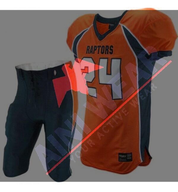 Soccer Uniform in Orange