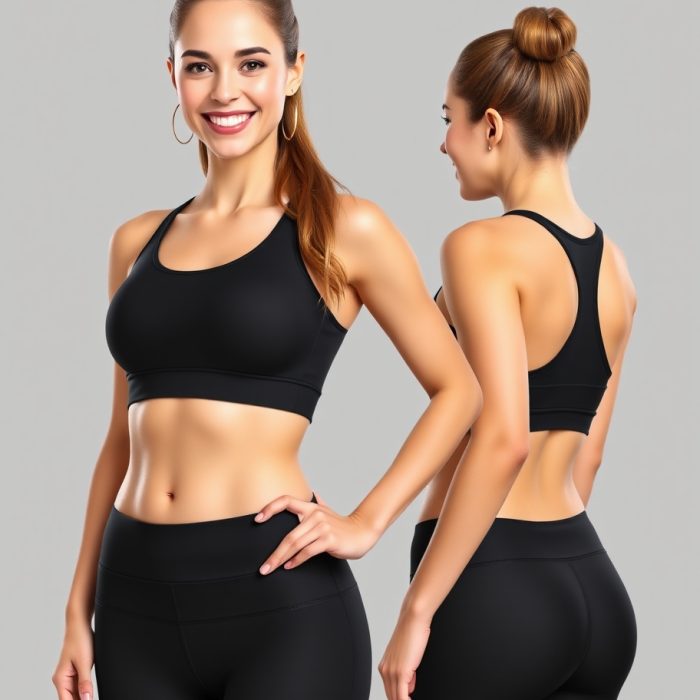 Black Active Wear Suite for Women